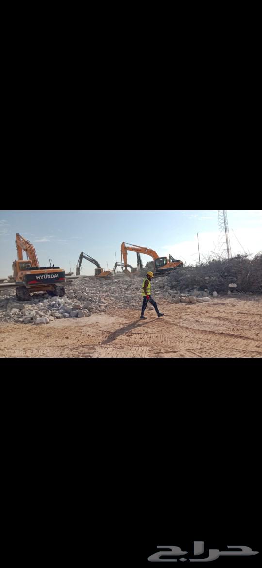 بوكلينات للهدم جميع انواع الهدم هدم المباني محطات اسوار63258689337731112
