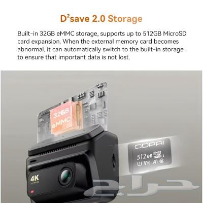 Dash Cam DDPAI-Z60 4K GPS Front Interior Rear63171969005441113
