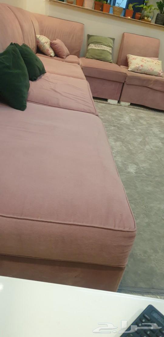 كنب حرف L مع خداديات63170597653634112