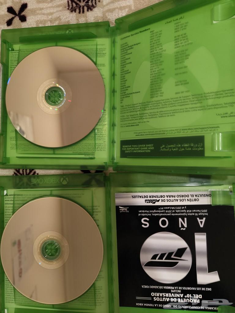 Forza Motorsport 6 and 7 Xbox tapes63171510997505112