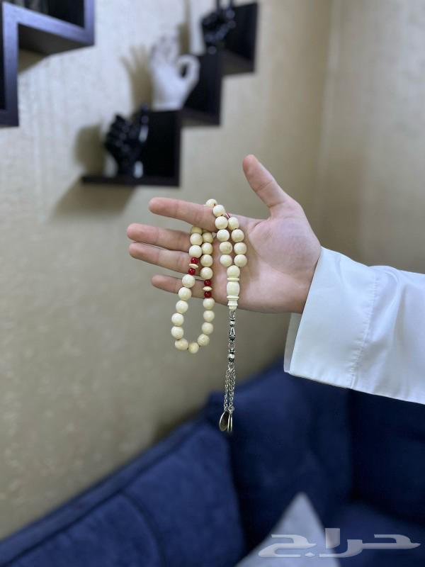Ivory rosary with silver tassel63169660692865113
