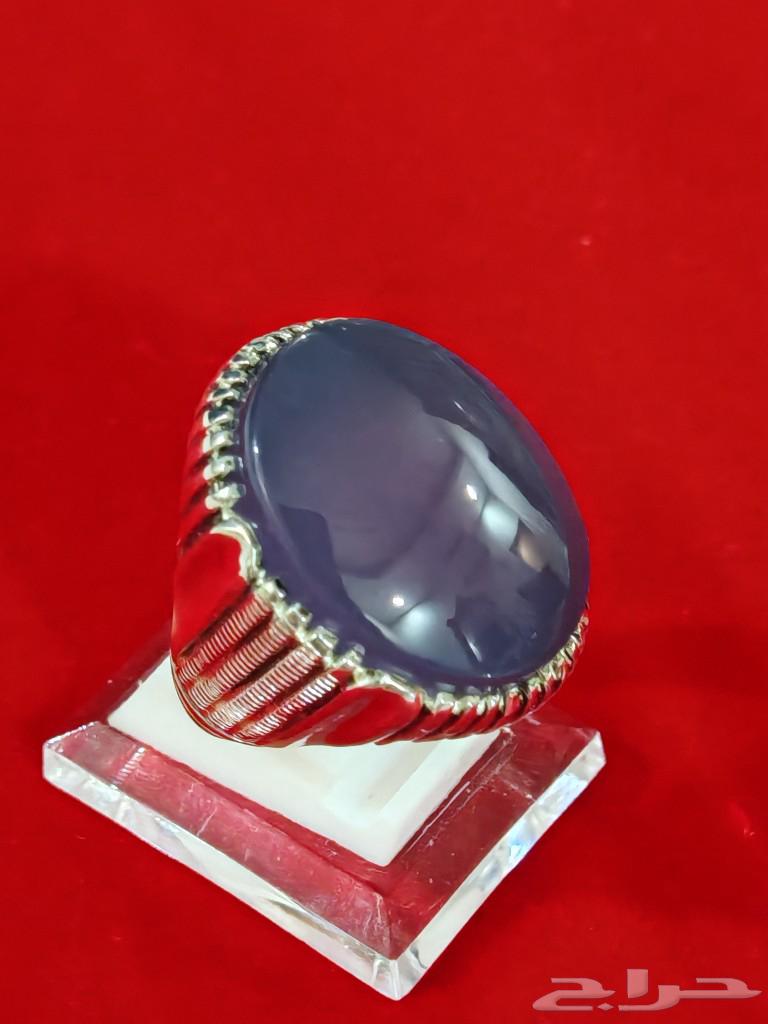 A purple Yemeni agate ring632141747846411115