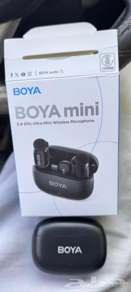 A new wireless microphone from the well-known brand Boya, available at Jarir Bookstore63165464444547111