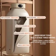 Clothes dryer as an alternative to ironing - Free delivery63089592868995113