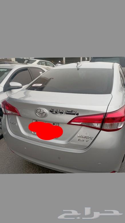 تويوتا يارس 2019نص فول ممشى 195.000بدي ماكينه جير شاص وكاله63136493980289111