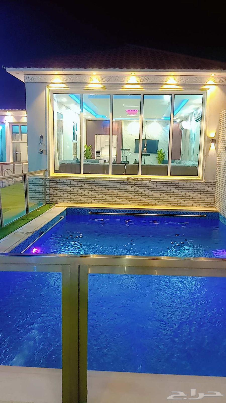 شاليهات ساره للإيجار اليومي تتكون من قسمين جديده62931693376641114