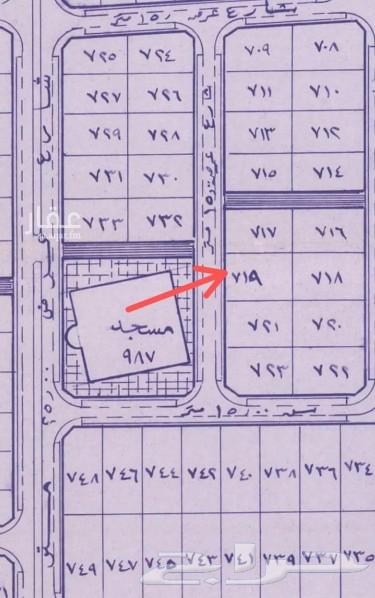 For sale: residential land in Al-Qawarah opposite the mosque according to the plan63014750790786111