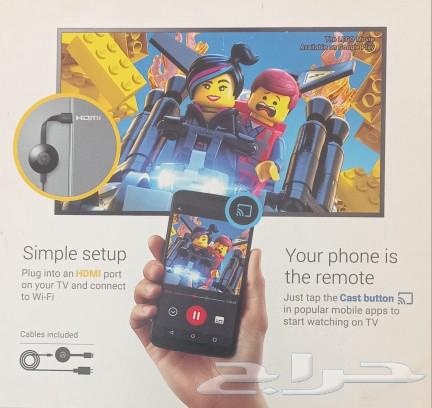 Chrome Cast in excellent condition (100 riyals)63085993930625111