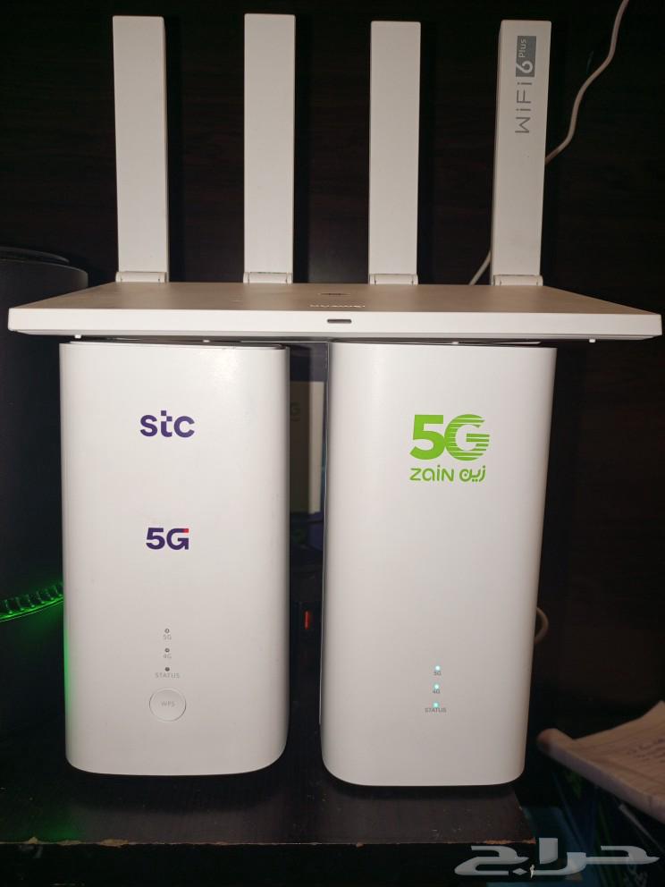 Original Huawei router from STC with Huawei booster63084315909763111