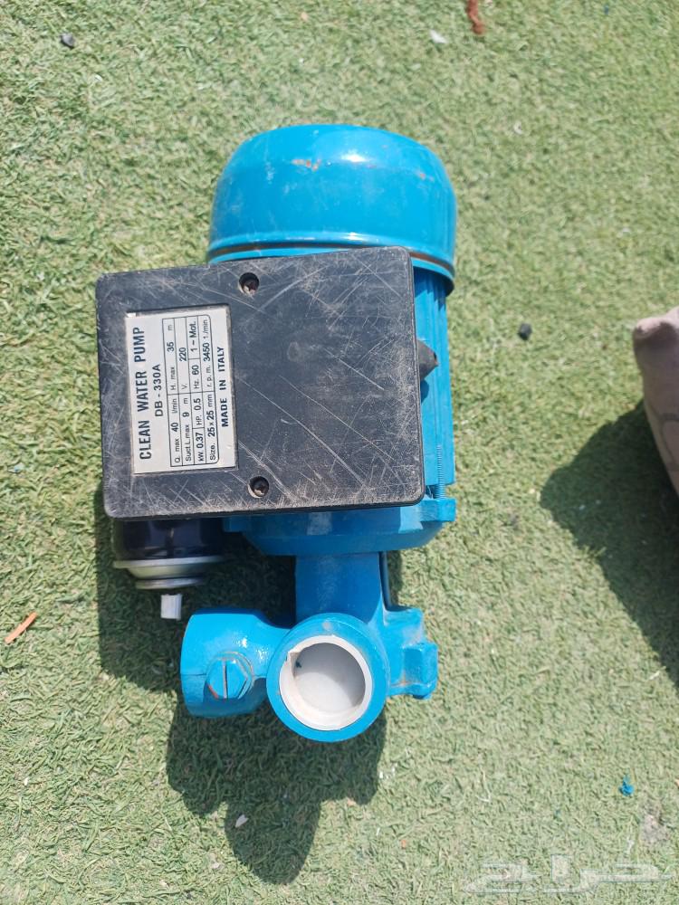 Used half horsepower Italian water pump, working last price 100 riyals63086403450498111
