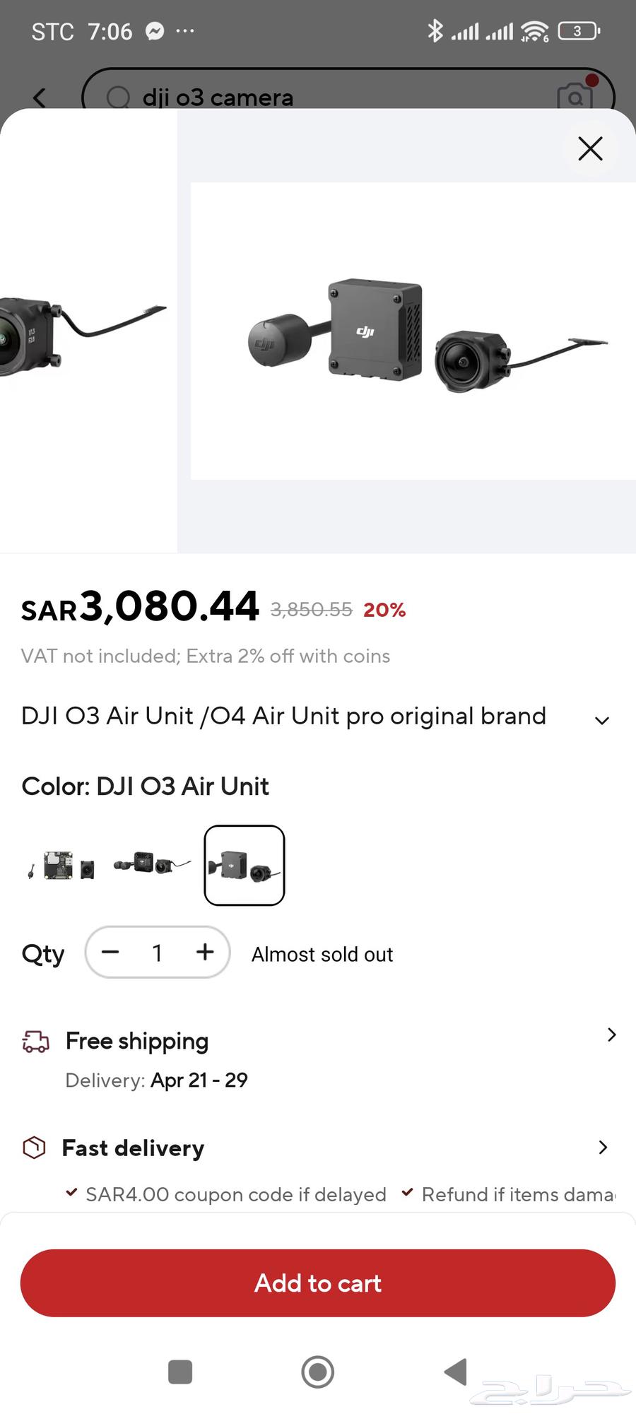 Dji O3 used, good condition, SOLD63092271556354113