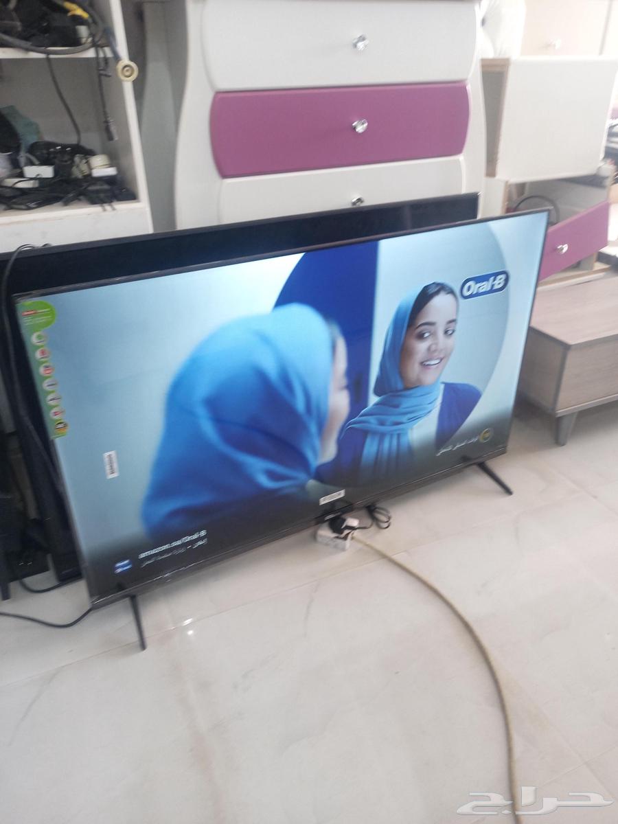 شاشه سمارت 55بوصه جديد بكرتون630827207764491117