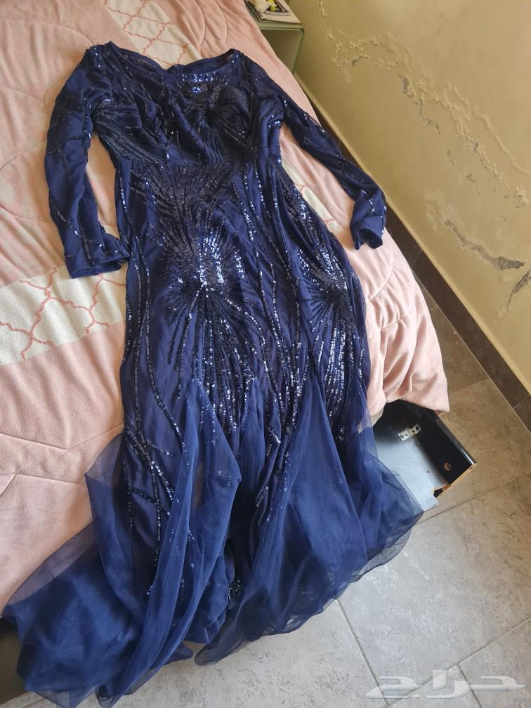 فستان حفل بسيط مقاس لارج63084347049090119