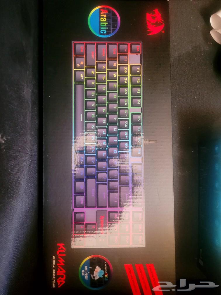Logitech mouse and Red Dragon keyboard63083474239362111