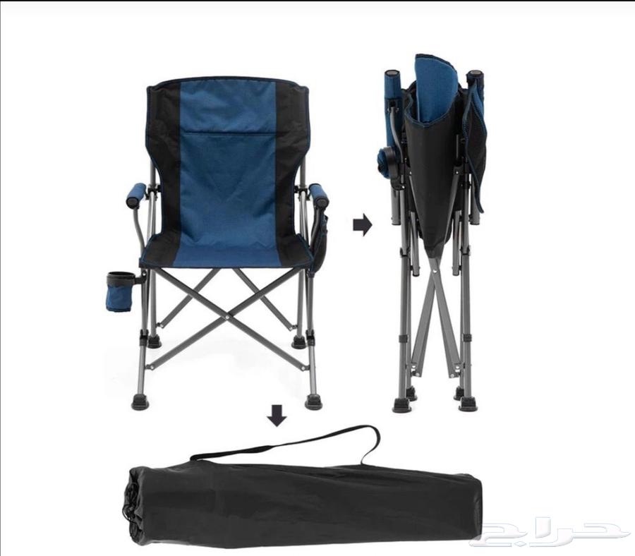 A luxurious camping chair with high load capacity.. travel chair63078527529602114