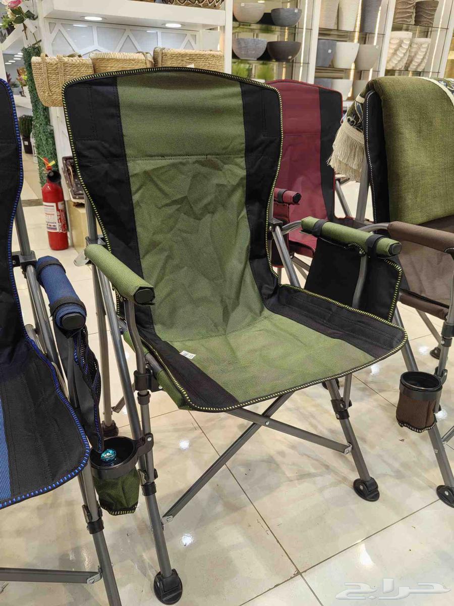 A luxurious camping chair with high load capacity.. travel chair63078527529602112