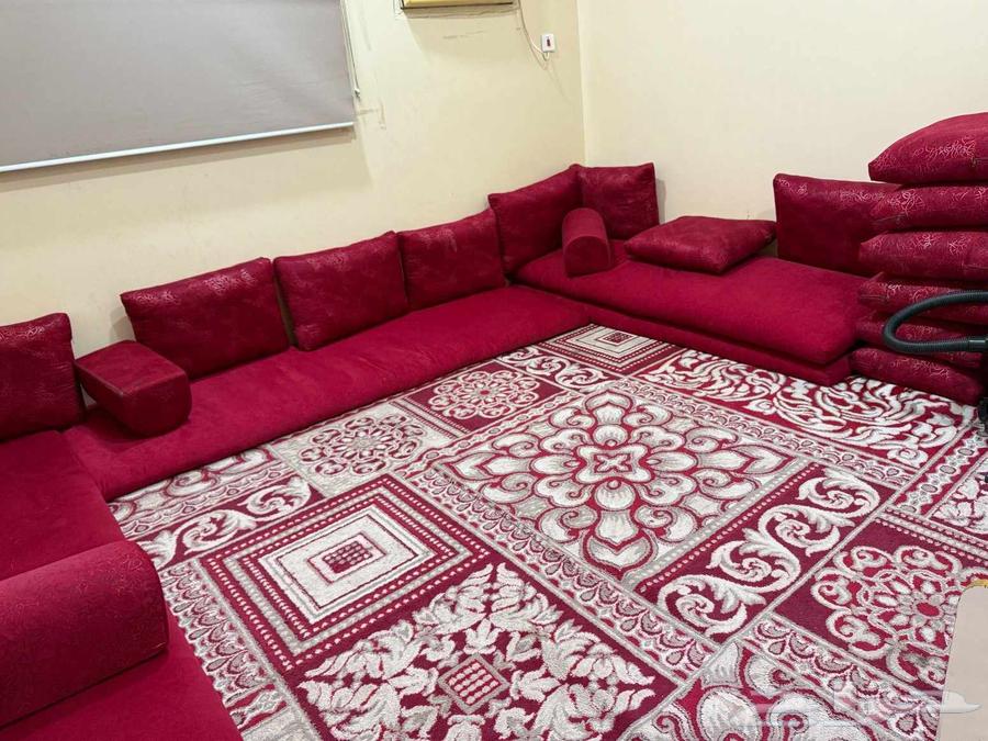 جلسة أرضية 4دواشق قطن و18 مسند و 3 تكايات63078148318083112