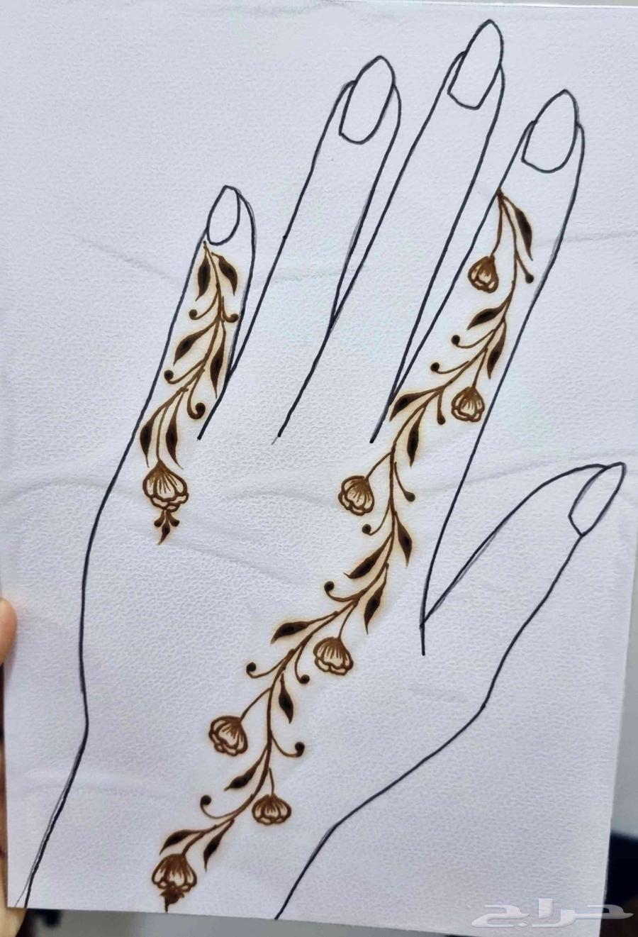 حناية محترفة لنقش الحناء63080218899201114