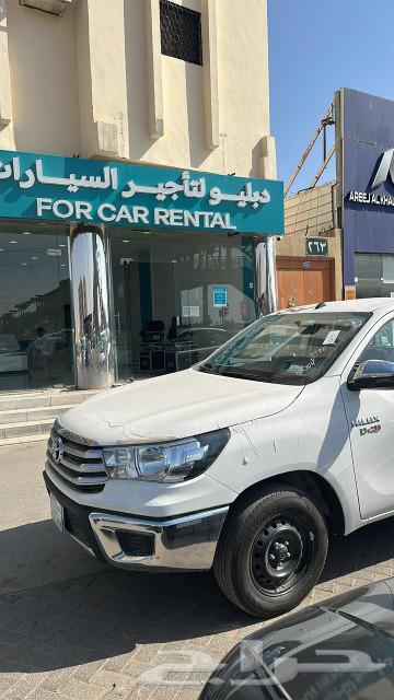 هايلوكس 2025 غمارتين تأجير شهري دبليو لتاجير السيارات63118022144002111
