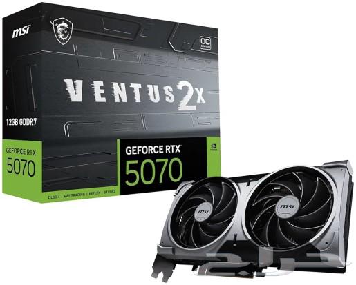 RTX 5070 MSI Ventus OC Edition graphics card (Sold)63081471381762116