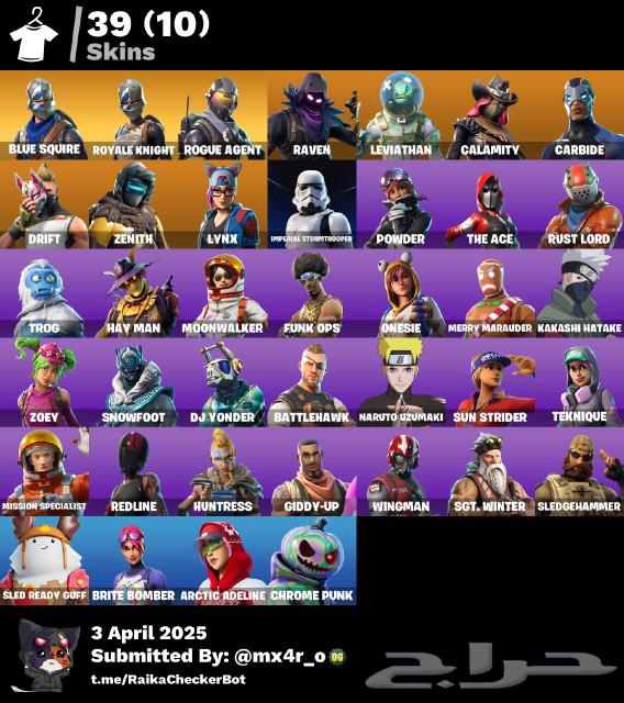 Fortnite account floos63078547616003114