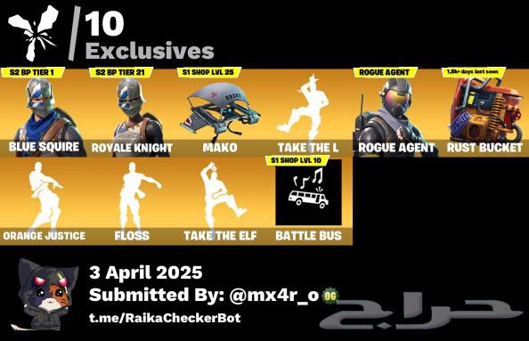 Fortnite account floos630785476160031127