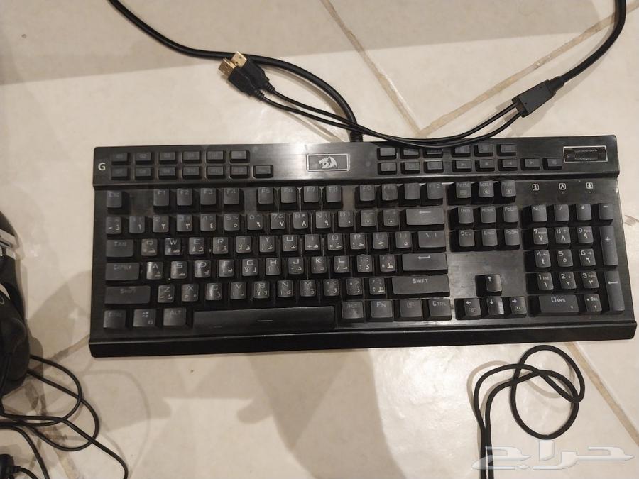Keyboard with mouse and headphones, used for one month only, the price is negotiable63080611155459113