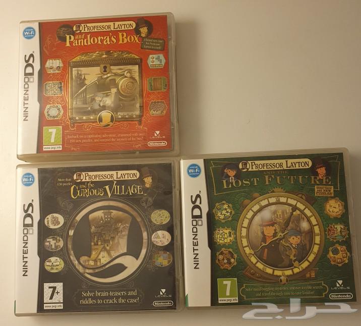 العاب نينتيندو دي اس بروفيسور لايتون Nintendo DS Layton630758030480661125