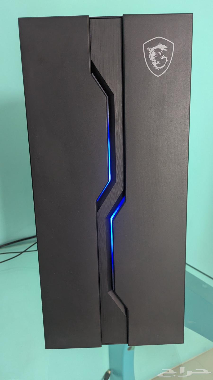 High-spec desktop computer with screen, keyboard, mouse, and headphones63075406503681114