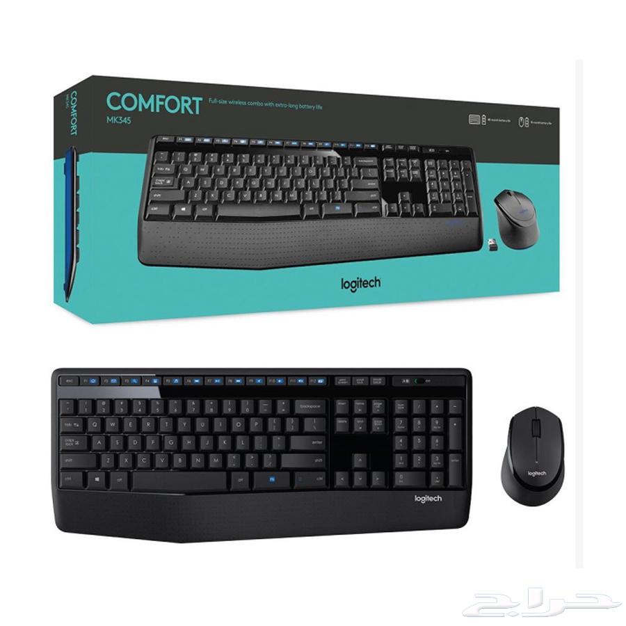 Logitech MK345 Combo Keyboard كيبورد و ماوس لاسلكى لوجى 345630713299522591117
