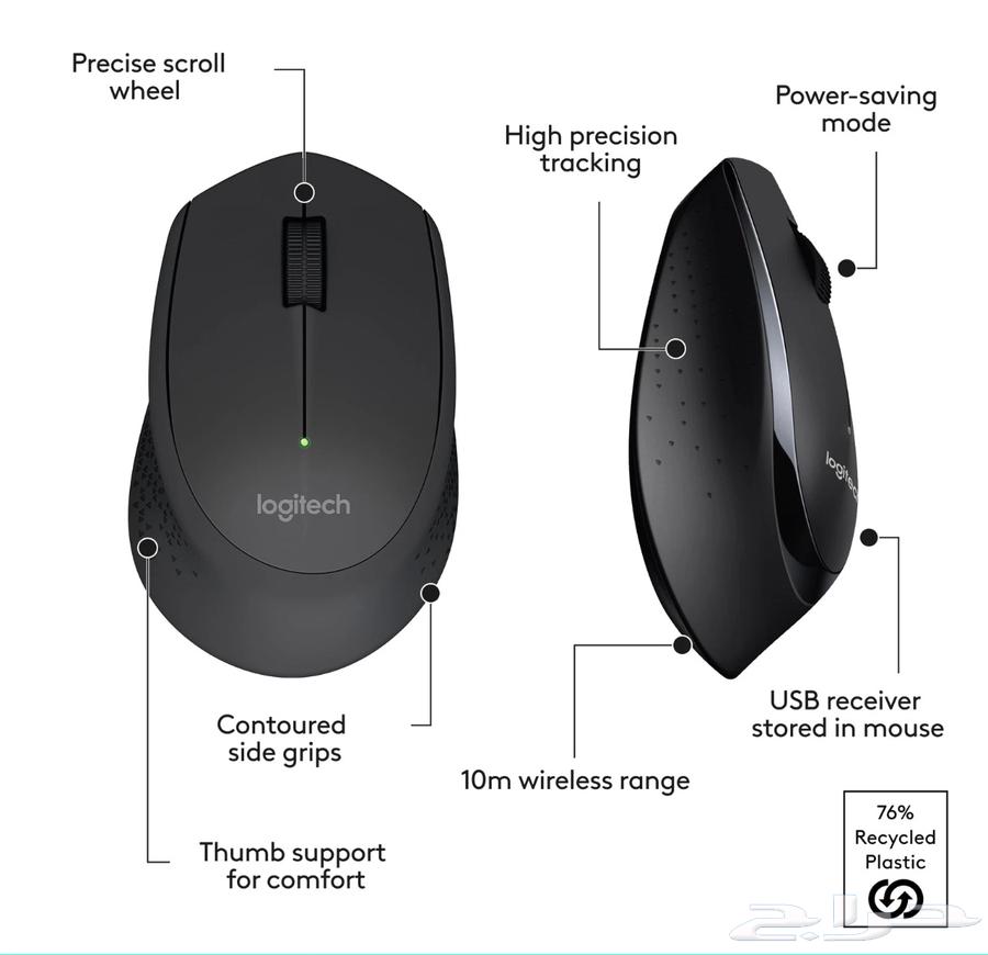 Logitech MK345 Combo Keyboard كيبورد و ماوس لاسلكى لوجى 34563071329952259113