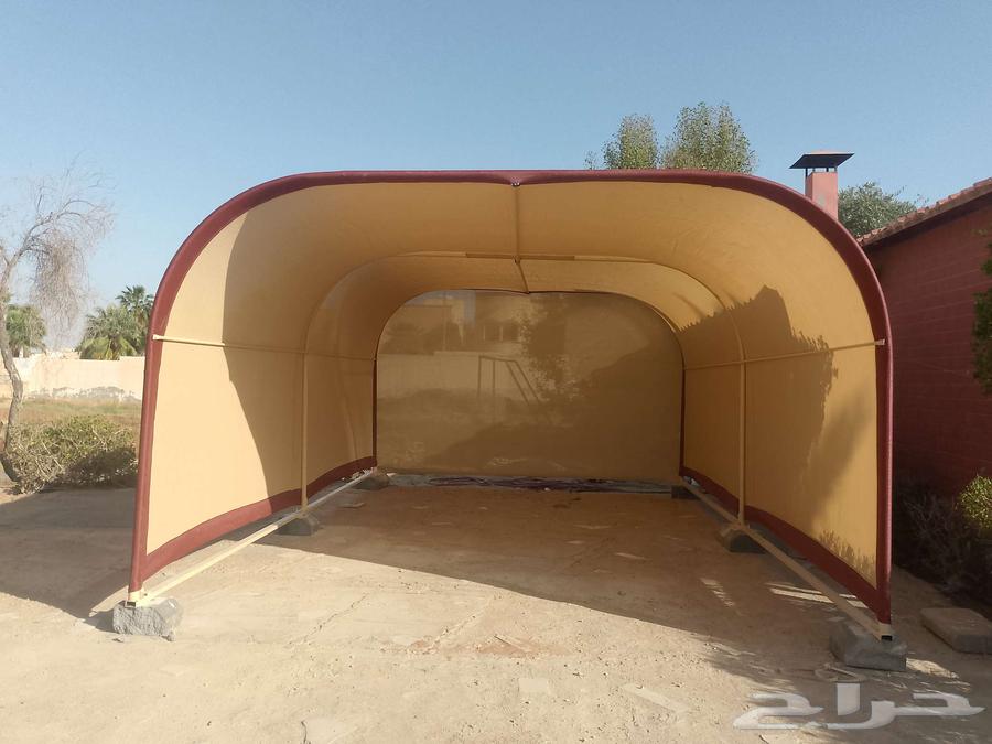 Soutirah tents and umbrellas detailing in Al-Qassim region, Buraidah, second quarter630709087758111121