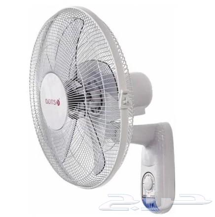 Wall fan dots white63070908297731111