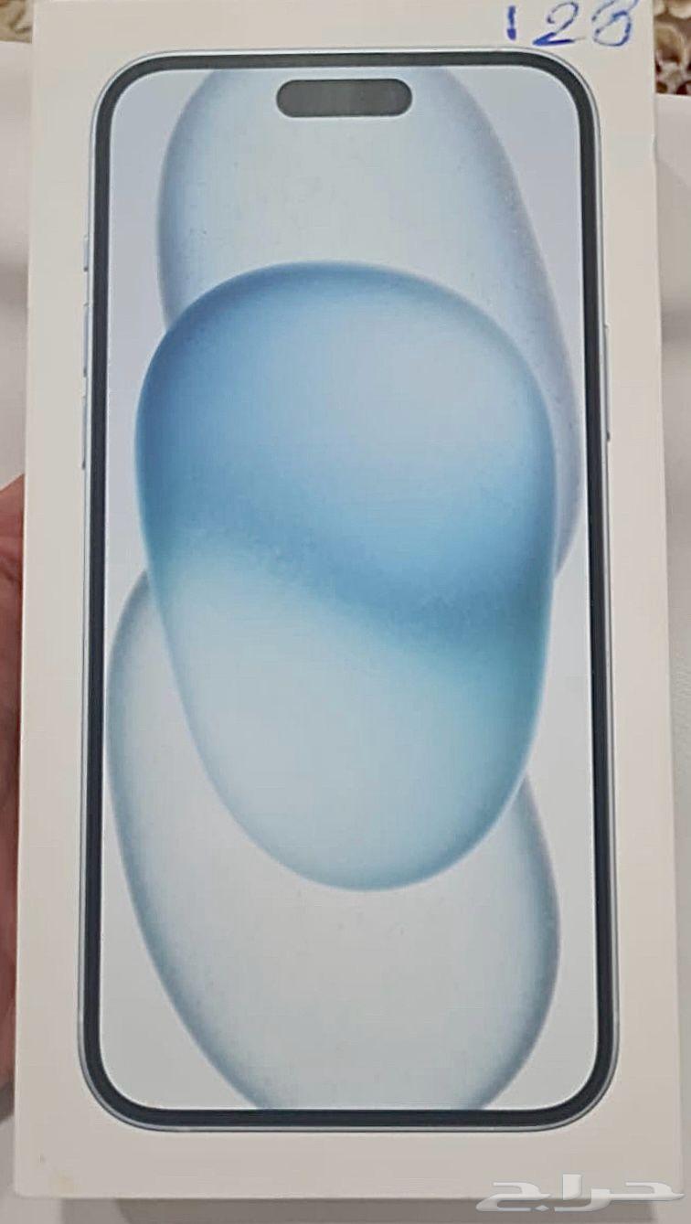 iPhone 15 Plus 128GB, brand new, two-year warranty, Al-Hisabat Al-Arabiya630700870851861111