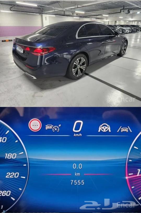 Mercedes Avantgarde E200 W214 class, odometer 7,555 km only, zero.63171347479297113