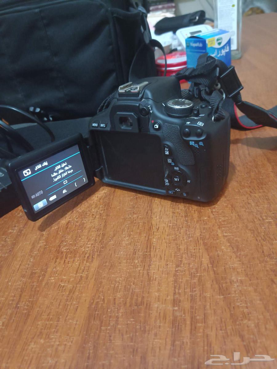 Canon D600 camera, almost new complete with accessories, 900 riyal only63064799440515114