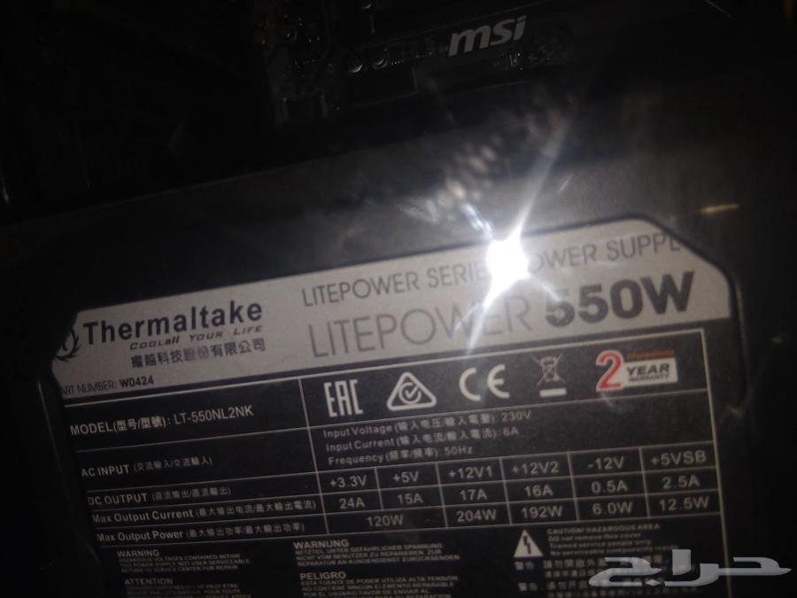 Thermal Take 550 Watt Power Supply630667923086101122