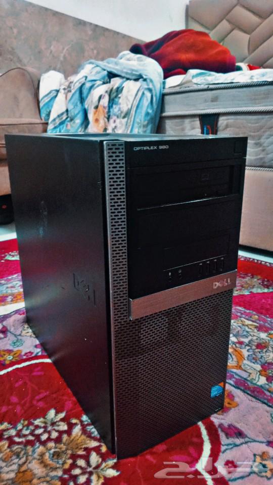 جهاز كمبيوتر مكتبي أو برجي DELL OPTIPLEX 980 SLIMLINE  مزود63067162605698113