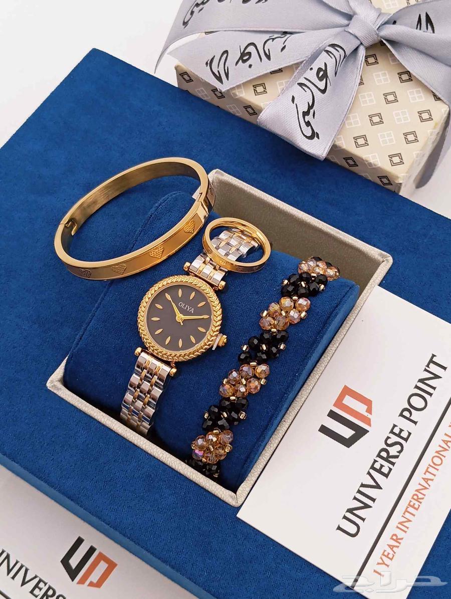 Women's set, Olia brand watch, crystal bracelet, bracelet and ring and...63061118212610114