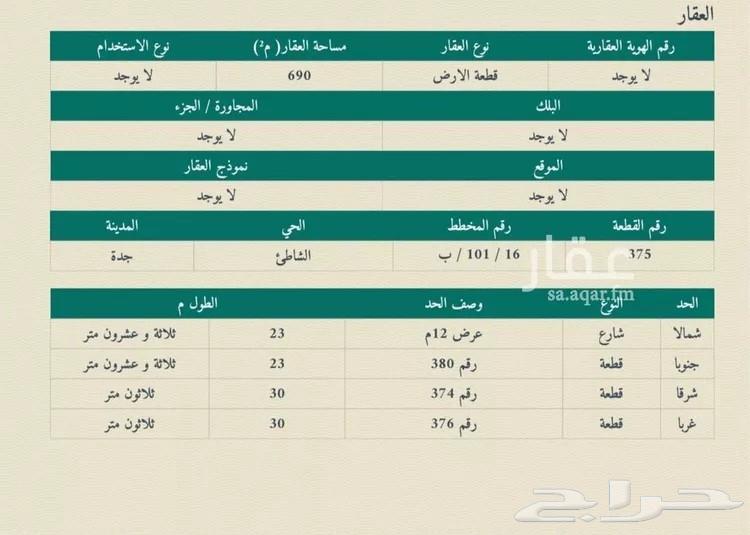 للبيع ارض في الشاطئ ( 3 )63016509605121111