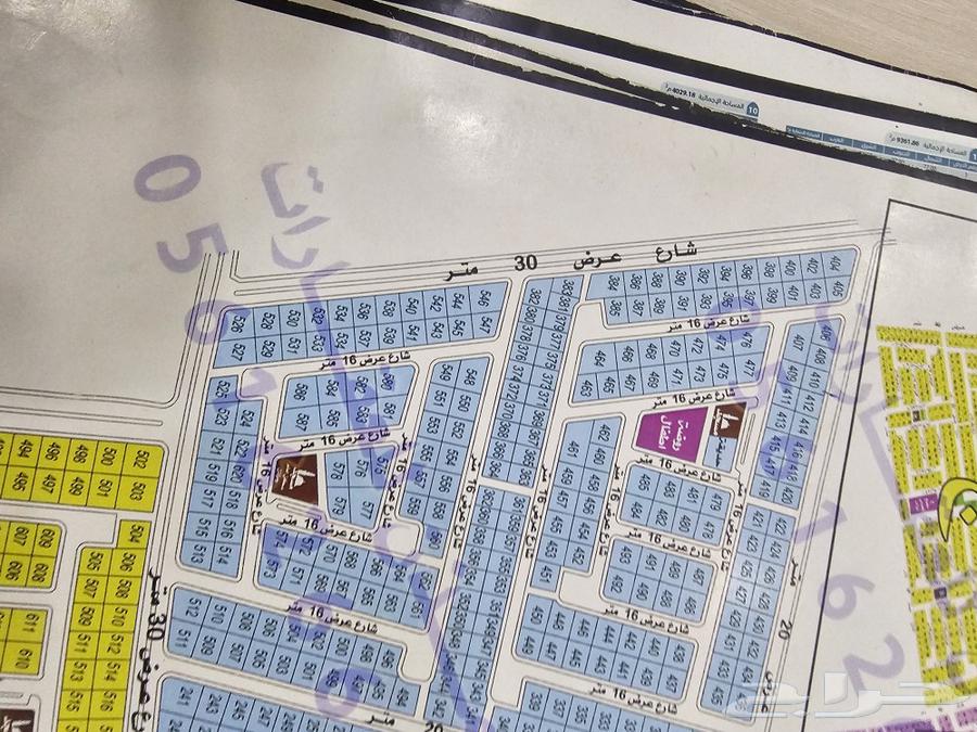 للبيع ارض بمخطط 605 شارع 30 غرب حرف ب63016509757699111