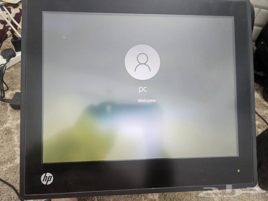 جهاز كمبيوتر hp لمس للبوفيهات والمطاعم والتموينات مع طابعة63054826493057115