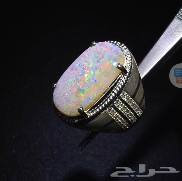 Australian Natural Opal Ring63054458258306112