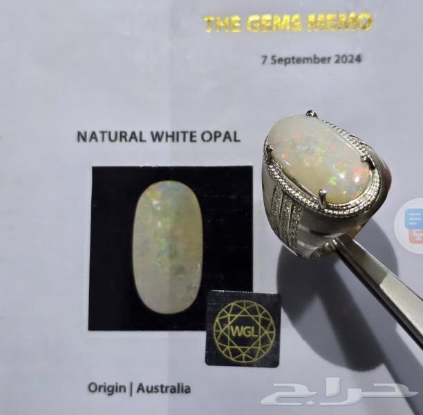 Australian Natural Opal Ring63054458258306113