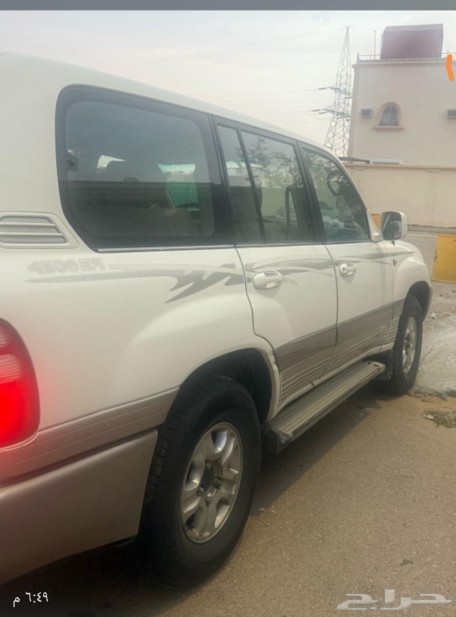 السلام عليكم جيب لاندكروزر موديل 2003 GXR بنزين دبل محركات63076772654082111