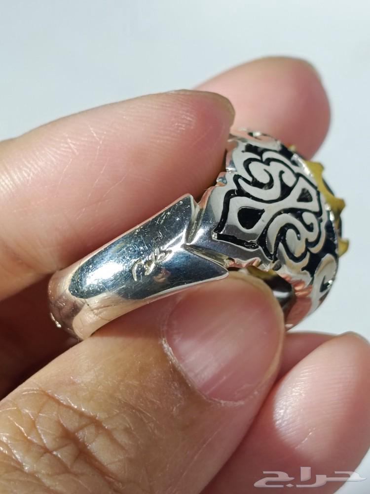 Luxury silver ring with stone and cell cut63053257172483113