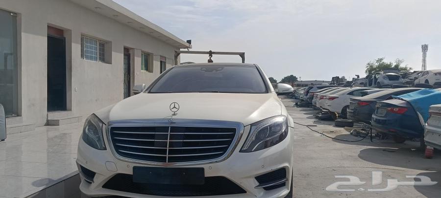 مرسيدس اليخت S500 ...2015 تشليح قطع غيار فقط63074416702850114