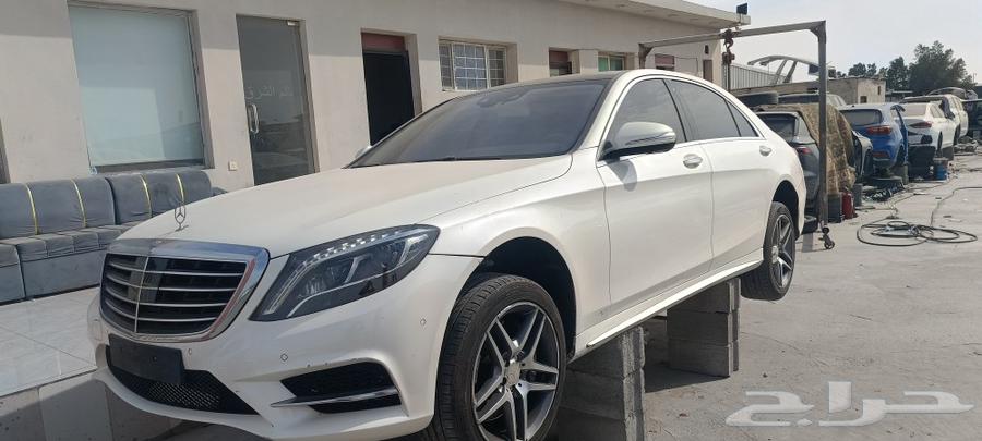مرسيدس اليخت S500 ...2015 تشليح قطع غيار فقط63074416702850113