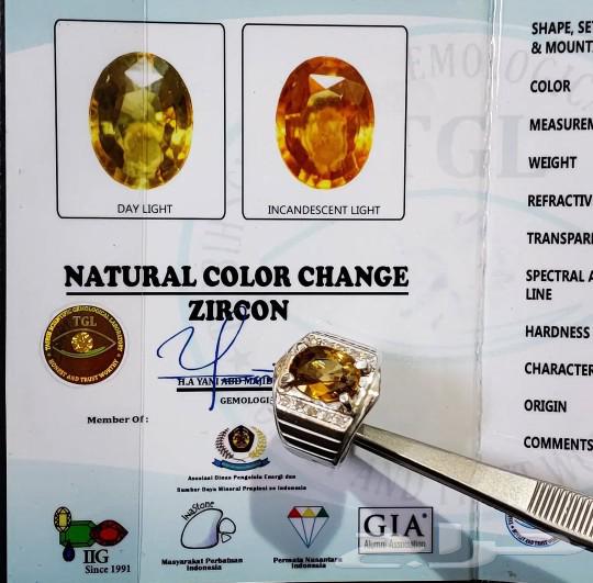 Luxury Sri Lankan Natural Zircon Ring63052870969217113