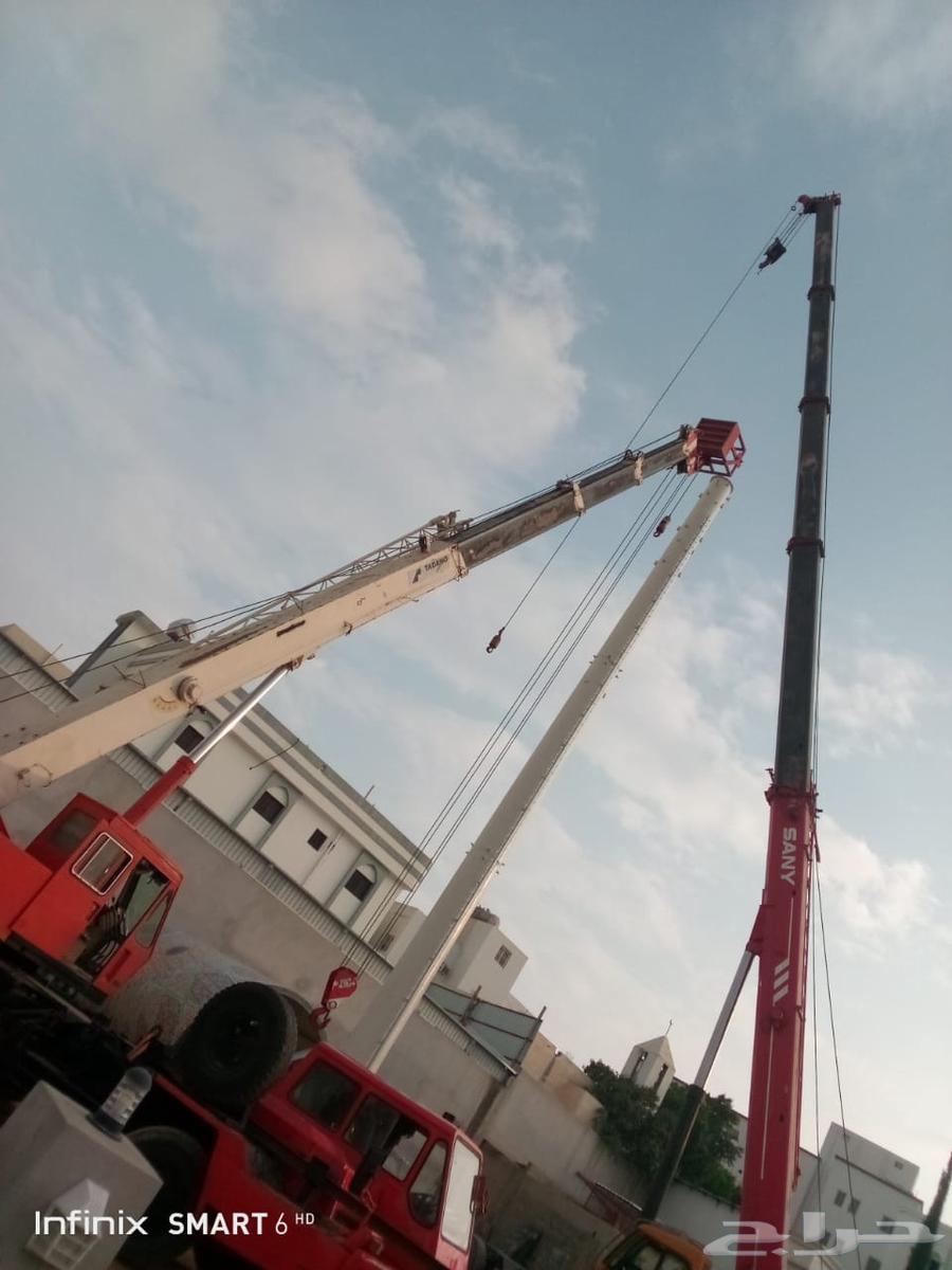 Crane surface rental on daily and monthly basis for heavy equipment throughout Jeddah63071946831105114
